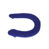 Get real - Realistische Mini Dubbele Dong Blauw