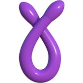 Classix - Flexibele Dubbele Dildo 43.7 cm Paars