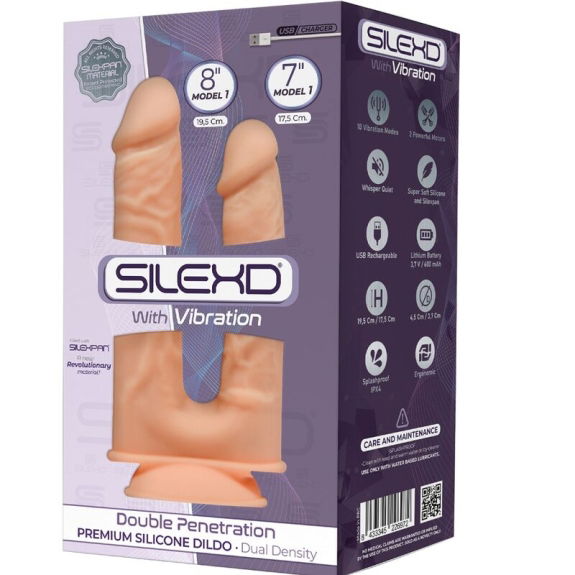 Model 1 Realistische Dubbele Penetratie Vibrator Premium