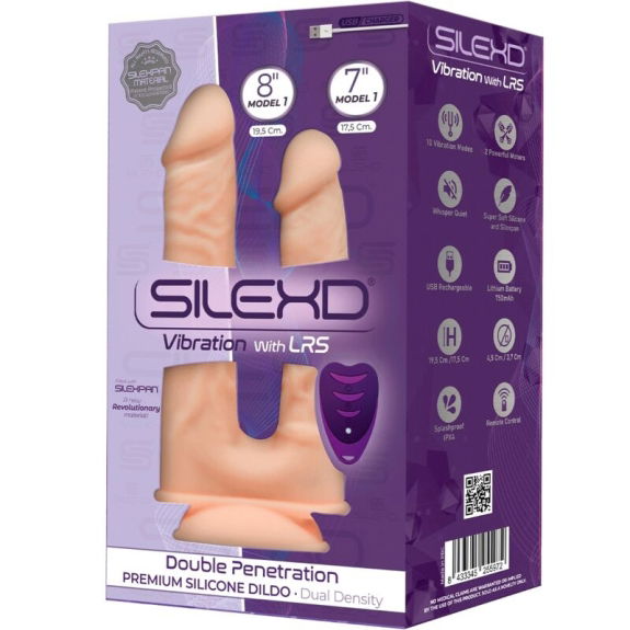 Model 1 Realistic Penis Double Penetration Vibrator Prem