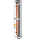 Silexd - DUBBELE REALISTISCHE DILDO VAN SILEXD 38.5 CM