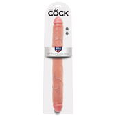 King cock - Dikke Dubbele Dildo Flesh 40,6 cm