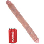 King cock - Dikke Dubbele Dildo Flesh 40,6 cm