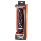 Zwarte Oplaadbare Vibrator 7V 18 Cm Model 2