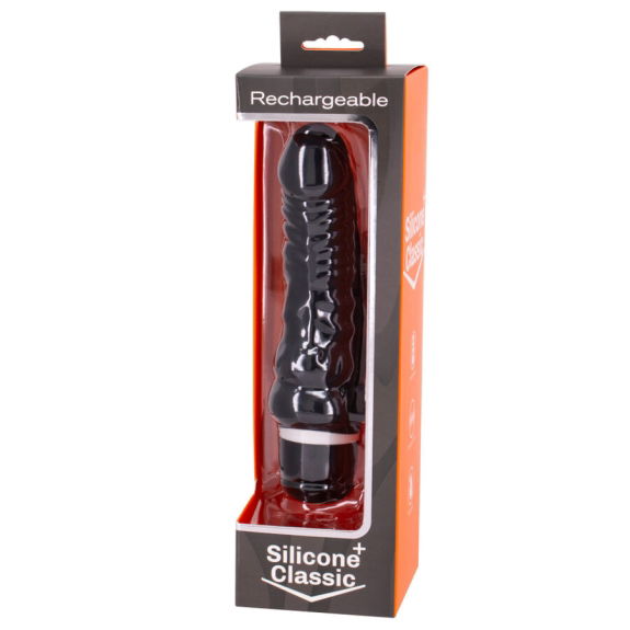 Zwarte Oplaadbare Vibrator 7V 18 Cm Model 2