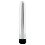 Zilveren Vibrator met Regelaar - 16 cm x 3 cm