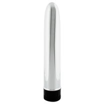 Zilveren Vibrator met Regelaar - 16 cm x 3 cm