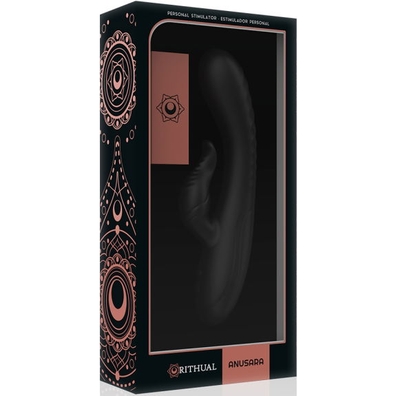Rithual - Anusara Dual Rechargeable Vibrator 2.0 Zwart