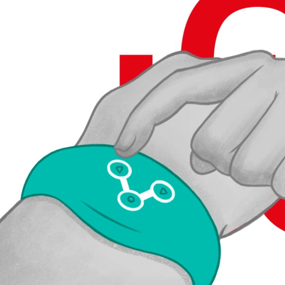 Watchme - Wireless Technology Watch Aquamarine