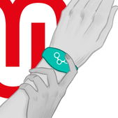 Watchme - Wireless Technology Watch Aquamarine