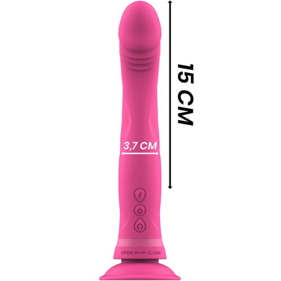Intense Michelangelo Roze Silicone Vibrator Dildo Intense Michelangelo Roze Silicone Vibrator Dildo