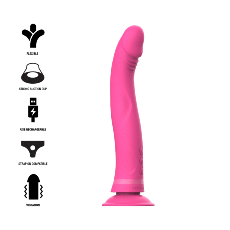 Intense Michelangelo Roze Silicone Vibrator Dildo