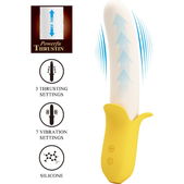 Banana Geek Super Power 7 Trillingen Op & Neer Silicone 