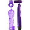 Ultieme kit voor stellen met ring, huls en paarse bullet Ultieme kit voor stellen met ring, huls en paarse bullet