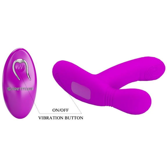 Geri Clitoris Massager - Roze Draadloze Afstandsbedienin