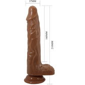 Realistische Vibrator met Afstandsbediening en Zuignap