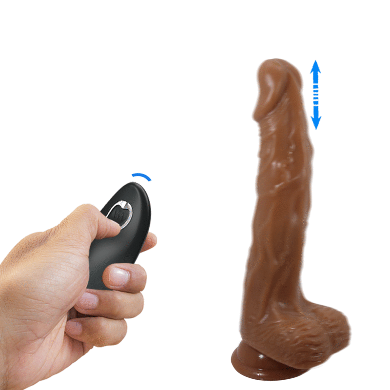 Realistische Vibrator met Afstandsbediening en Zuignap