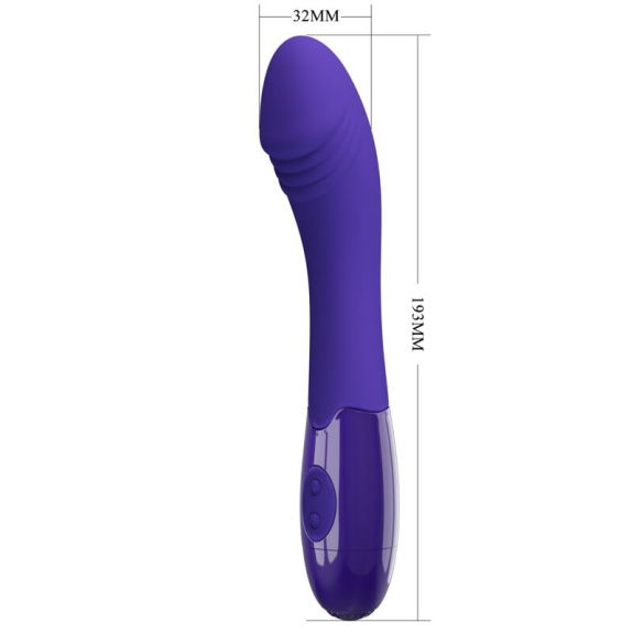 Elementaire Jeugd Paarse Vibrator Dildo