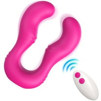 Seraph Vibrator Met Dubbele Afstandsbediening - Fuchsia