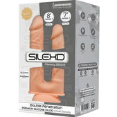Realistische Dubbele Penetratie Dildo 17.5 / 19.5 cm