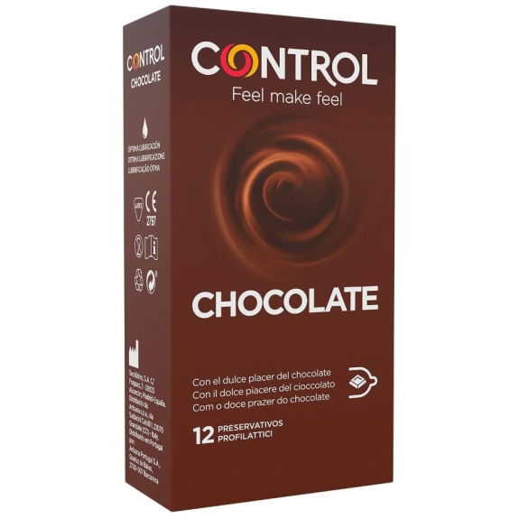 Control condoms - Adapta Chocolade Condooms 12 Stuks
