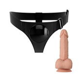 Universele Harnas Met Dildo Jerry 21.8 Cm Natuurlijk