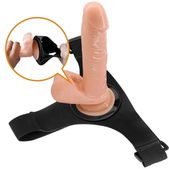 Universele Harnas Met Dildo 20 cm Natuurlijk