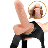 Universele Harnas Met Dildo 20 cm Natuurlijk
