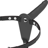 HARNESS SUBMISSIEVE VOOR BEGINNENDE SPELERS - ZWART SILI
