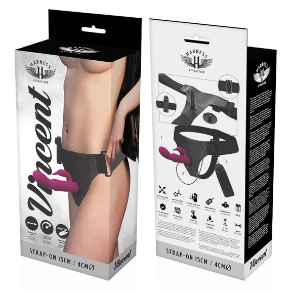 Rnes Vibrator Rabbit Vincent 15 Cm -O- 4 Cm