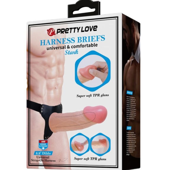 Pretty Love - Comfortabele Holle Strap-On Dildo