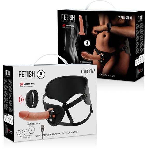 Fetish Submissive Cyber Strap - Harnas Met Afstandsbedie