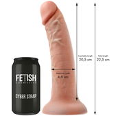 Fetish Submissive Cyberstrap - Harnas met Afstandsbedien