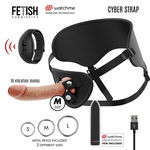 Cyberstrap - Harnas Met Dildo En Bullet Afstandsbedienin