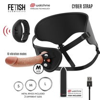 Cyberstrap - Harnas Met Dildo En Bullet Afstandsbedienin