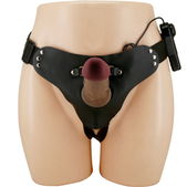 Starks Multi-Speed Vibration Dildo 17,5 cm Lichtbruin