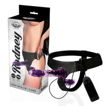 Rodney dubbele penetratie vibrator 18 cm 3.5 cm
