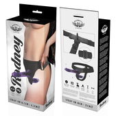 Rodney dubbele penetratie vibrator 18 cm 3.5 cm
