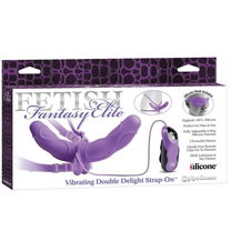 Fetish fantasy elite - Dubbele Trilstrap-On Paars