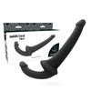 Addicted toys - Dildo zonder harnas, Zwart 26 cm - 18 cm