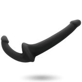 Addicted toys - Dildo zonder harnas, Zwart 26 cm - 18 cm
