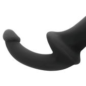 Addicted toys - Dildo zonder harnas, Zwart 26 cm - 18 cm