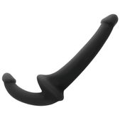 Addicted toys - Dildo zonder harnas, Zwart 26 cm - 18 cm
