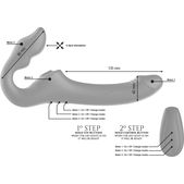Ibiza - Strapless Vibrator 3 Motors 1000 Combinaties