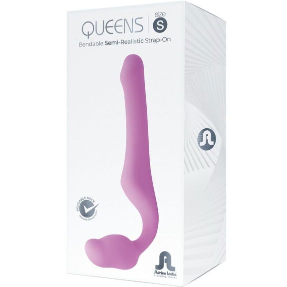 Adrien lastic - Queens Strap-On Flexibel Roze Maat S