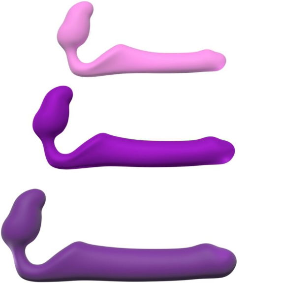 Adrien lastic - Queens Strap-On Flexibel Violet Maat M