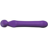 Queens Strap-On Flexibele Dildo Violet Maat L