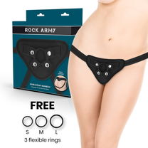 Rock army - Verstelbare Harnas en Flexibele Ringen
