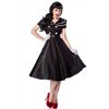 Rockabilly-jurk zwart