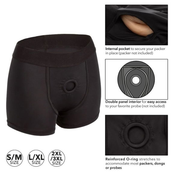 Calexotics - Comfortabel Boundless Boxer Brief XXL/XXXL